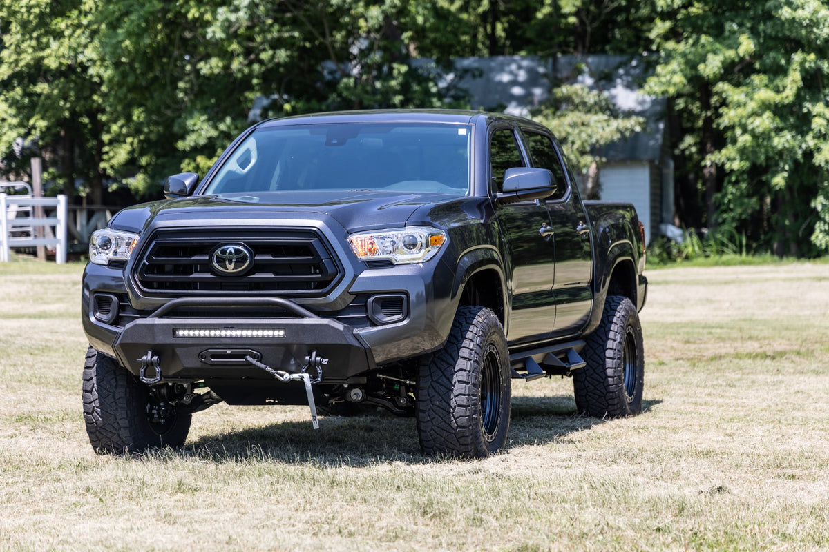 Front Bumper Hybrid 20 Inch Black LED Toyota Tacoma 2WD/4WD (2016-2023) Rough Country