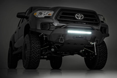 Front Bumper High Clearance Hybrid 20 Inch Black LED Toyota Tacoma (16-23) Rough Country
