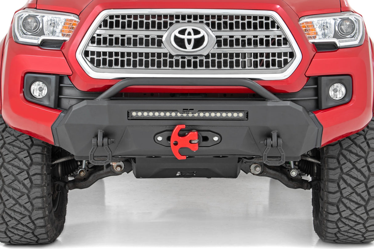 Front Bumper Hybrid 20 Inch Black LED Toyota Tacoma 4WD (2016-2023) Rough Country