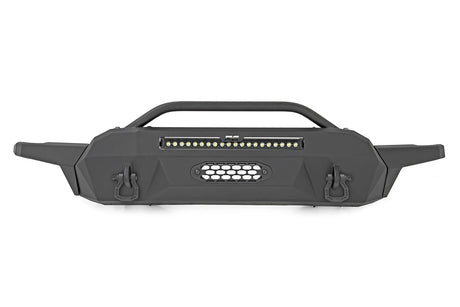Front Bumper High Clearance Hybrid 20 Inch Black DRL LED Toyota Tacoma (16-23) Rough Country