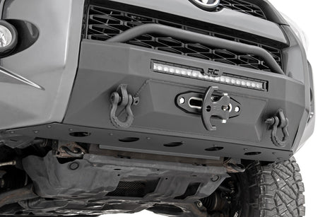 Front Bumper Hybrid 20 Inch Black LED Amber Toyota 4Runner 2WD/4WD (14-24) Rough Country