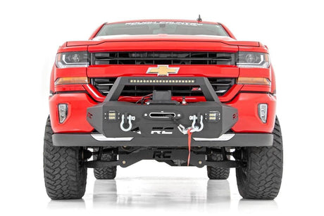 EXO Winch Mount Kit Chevy Silverado 1500 2WD/4WD (2007-2018 & Classic) Rough Country