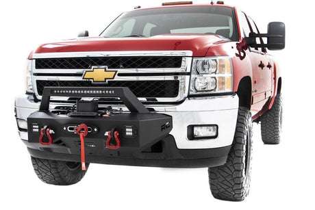 EXO Winch Mount Kit Chevy Silverado 2500 HD/3500 HD 2WD/4WD (2011-2019) Rough Country