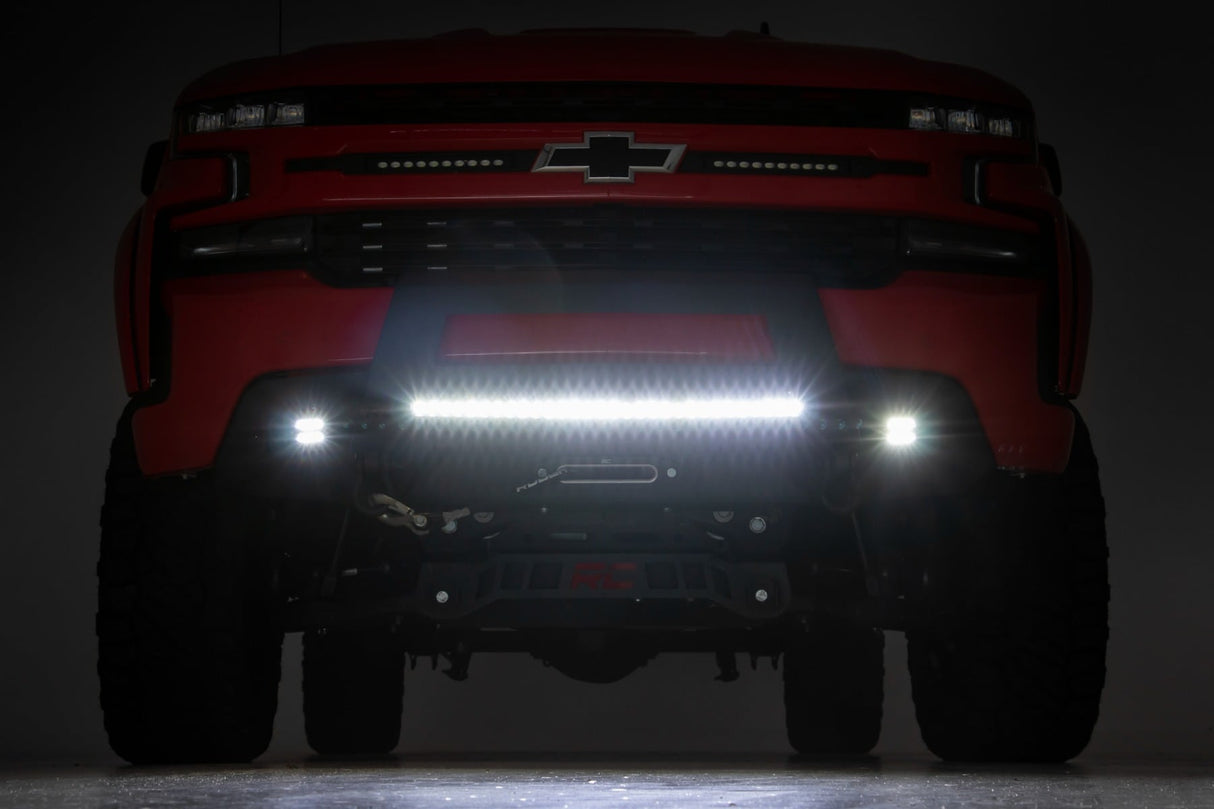 Hidden Winch Bumper Chevy Silverado 1500 2WD/4WD (2019-2022) Rough Country