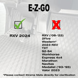 E-Z-GO RXV (2024+) ALL Trim levels (Elite, Freedom etc) / Valor (2024+) Golf Cart Floor Mat