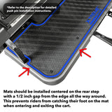 Rear Facing Foot Rest Mat - Fits Bintelli/Atlas carts