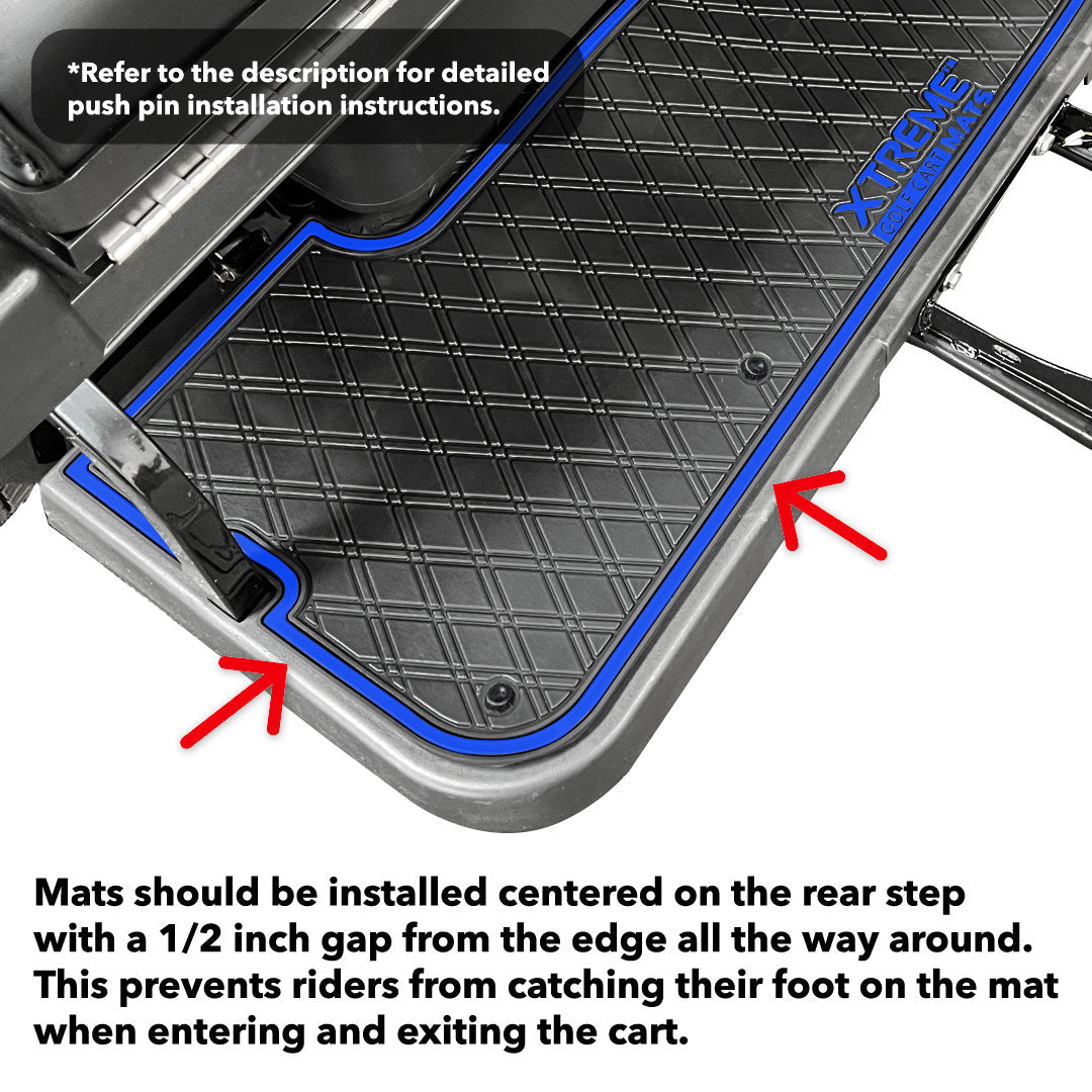 MadJax E Series Rear Facing Foot Rest Mat