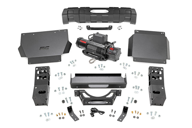 Hidden Winch Mount PRO12000S Toyota Tacoma 4WD (2024-2026) Rough Country