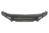 Front High Clearance Bumper Black LEDs Chevy Silverado 1500 2WD/4WD (07-13) Rough Country