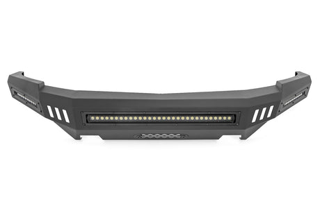 Front High Clearance Bumper Black LEDs Chevy Silverado 1500 2WD/4WD (07-13) Rough Country