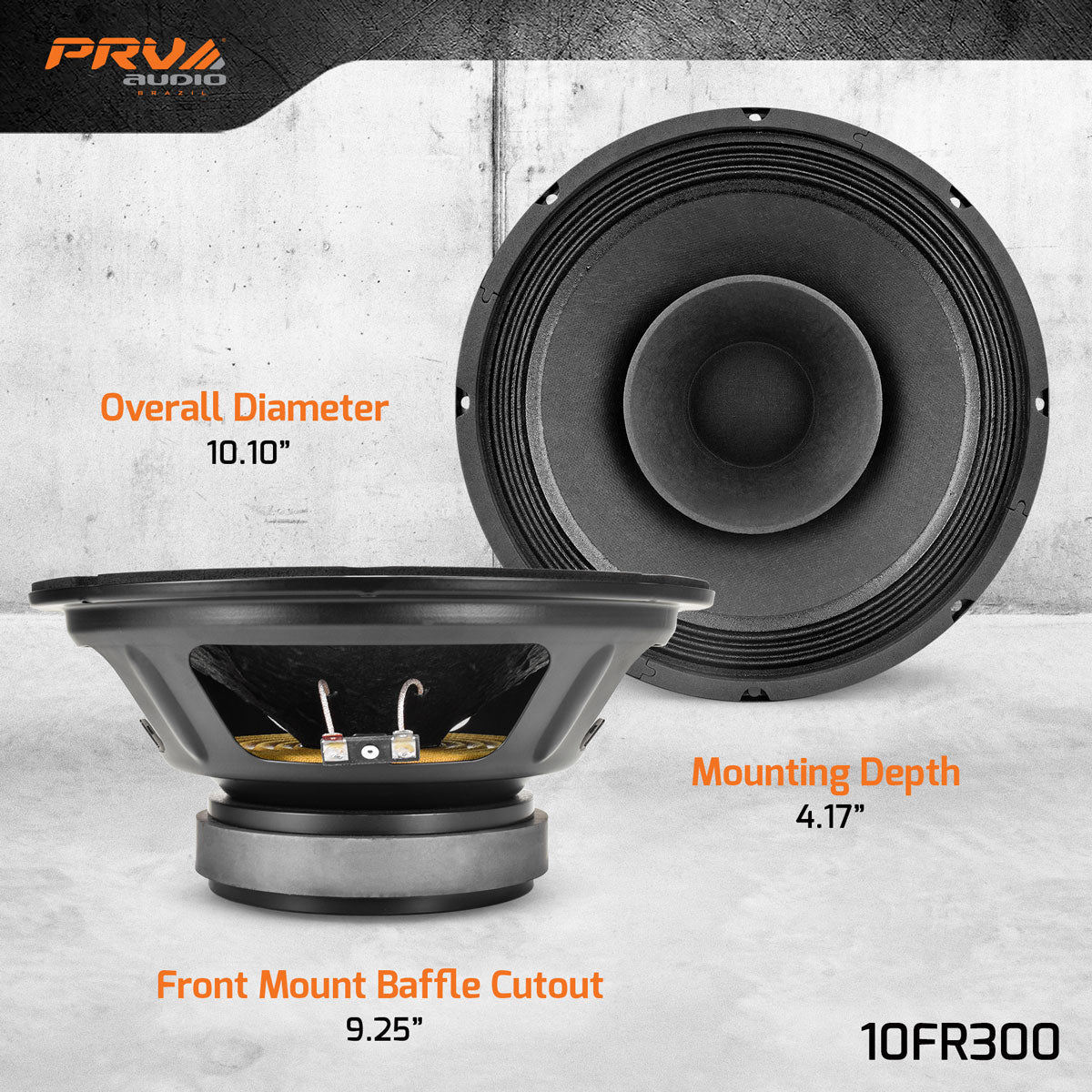 PRV 10FR300 Fullrange PRV Audio