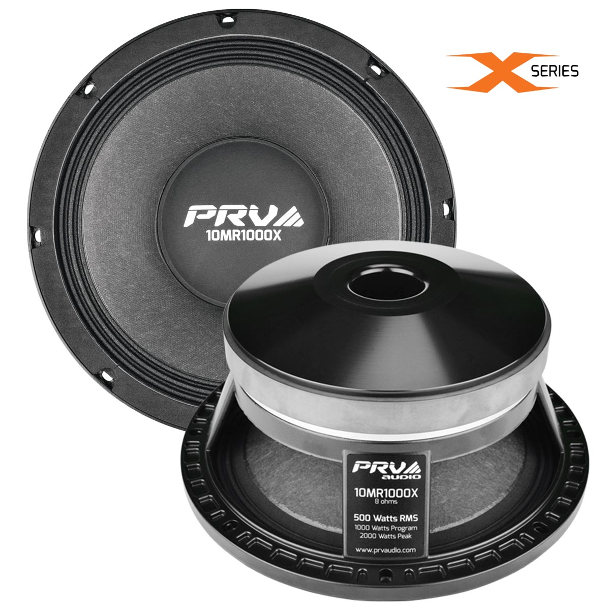 PRV Audio 10MR1000X 10 inch Midrange Loudspeaker 8 Ohm