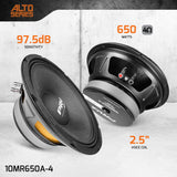 2000 Watts 10” Bundle PRV Audio