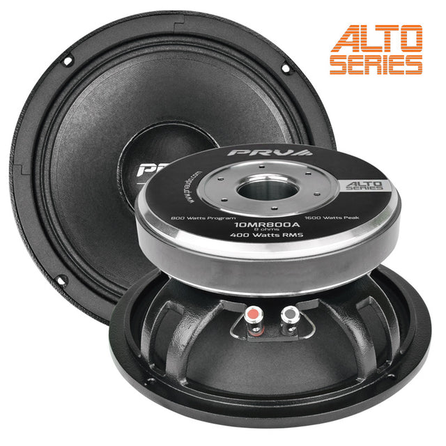 PRV Audio 10MR800A 10-inch Mid Range Loudspeaker 8 Ohm