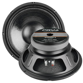 PRV Audio 10W500-4 10 Inch Pro Audio Woofer 4 Ohms