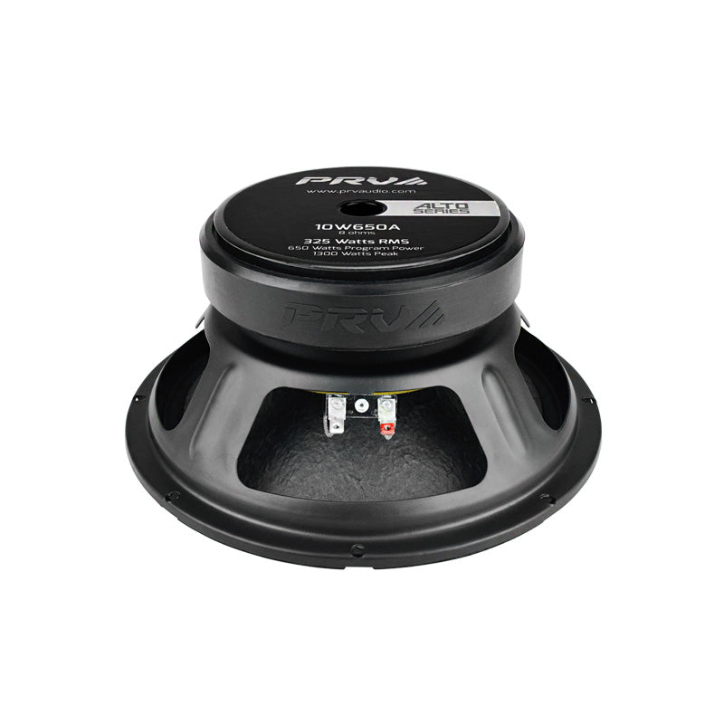 10W650A PRV 10" Pro audio Woofer PRV