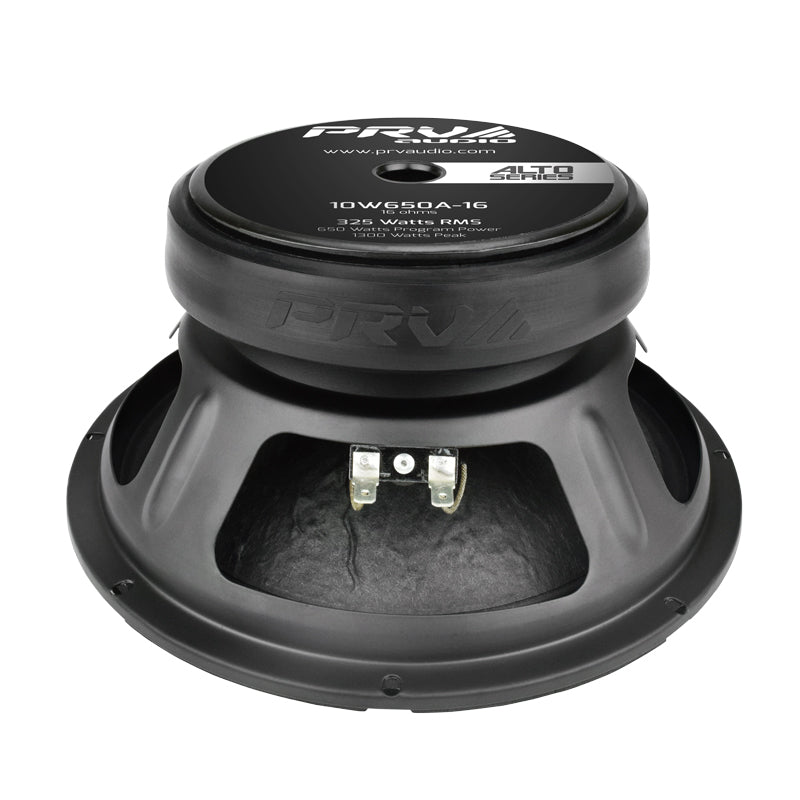 PRV Audio 10W650A-16 10-inch Pro Audio Woofer 16 Ohms