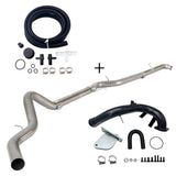 TruckTok 2007.5-2010 6.6L Duramax LMM 4"/5"  Dp-back DPF pipe & EGR delete kit TruckTok