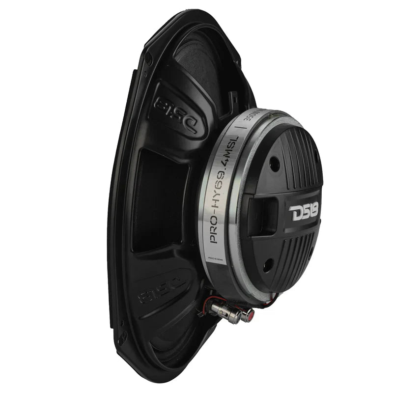 6x9” Hybrid Motorcycle Speaker Bundle – Slim 2-Way Loudspeakers + Sealed ABS Baffles (Pair) | IP65 Water-Resistant, High Output