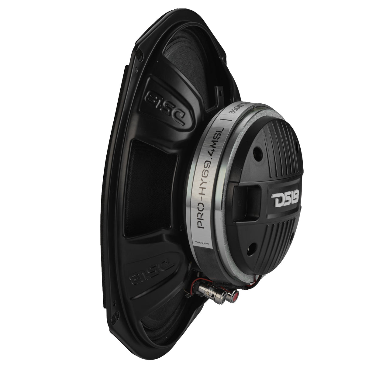 PRO 6x9” Hybrid Slim Loudspeaker with Water-Resistant Cone and Compression Driver Horn | 175W RMS 4-Ohm
