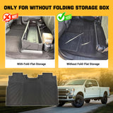 Trucktok 2015-2025 Ford F150 / F-150 Lightning SuperCrew Cab Without Seat Storage All-Weather TPE Floor Mats TruckTok