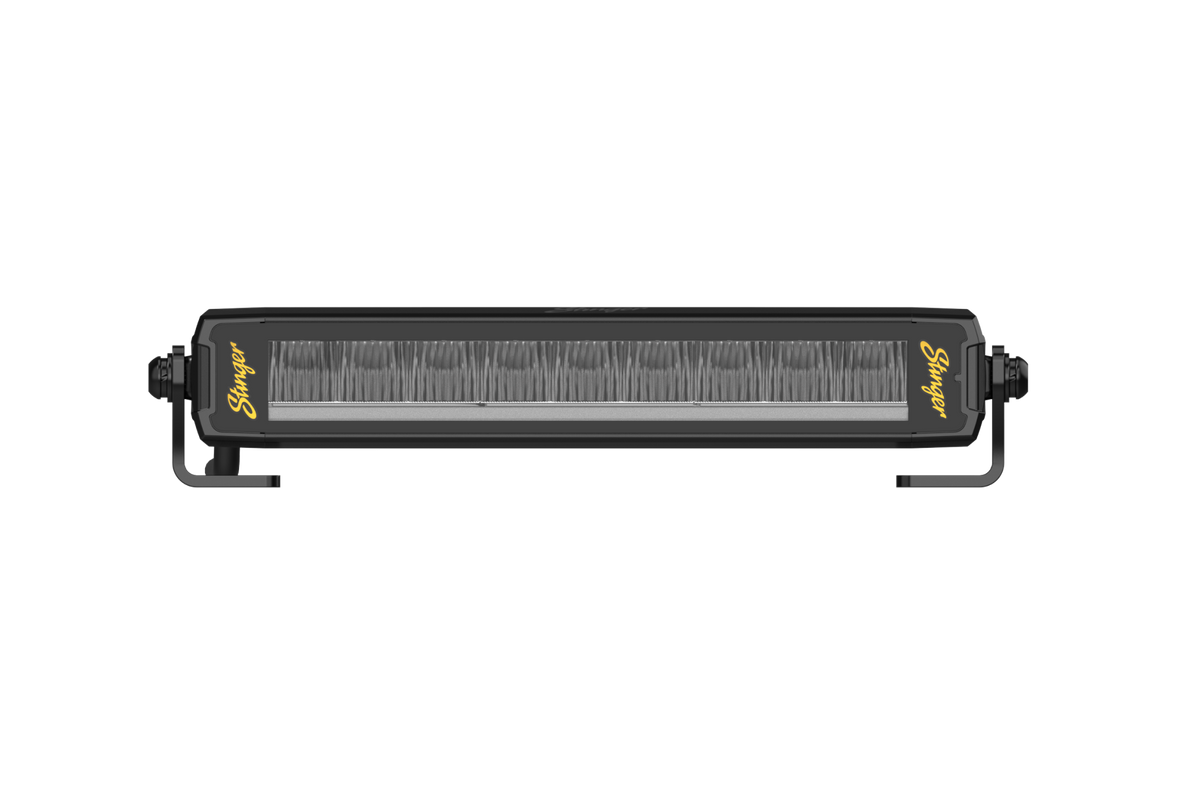 HEXCORE Universal 10" Straight LED Light Bar, Flood Beam with Amber & White Position Light | STL10LB Stinger