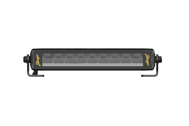 HEXCORE Universal 10" Straight LED Light Bar, Flood Beam with Amber & White Position Light | STL10LB Stinger