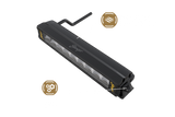 HEXCORE Universal 10" Straight LED Light Bar, Flood Beam with Amber & White Position Light | STL10LB Stinger