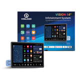 VISION 14” Single DIN Android Car Universal Radio