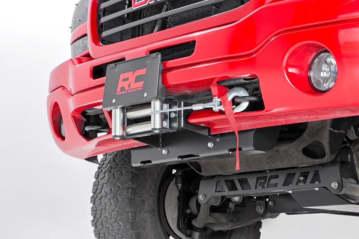 Hidden Winch Mounting Plate Silverado/Sierra 1500 (99-06 & Classic) Rough Country