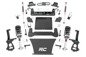 6 Inch Lift Kit M1 Struts/M1 Chevy Silverado 1500 4WD (2025-2026) Rough Country