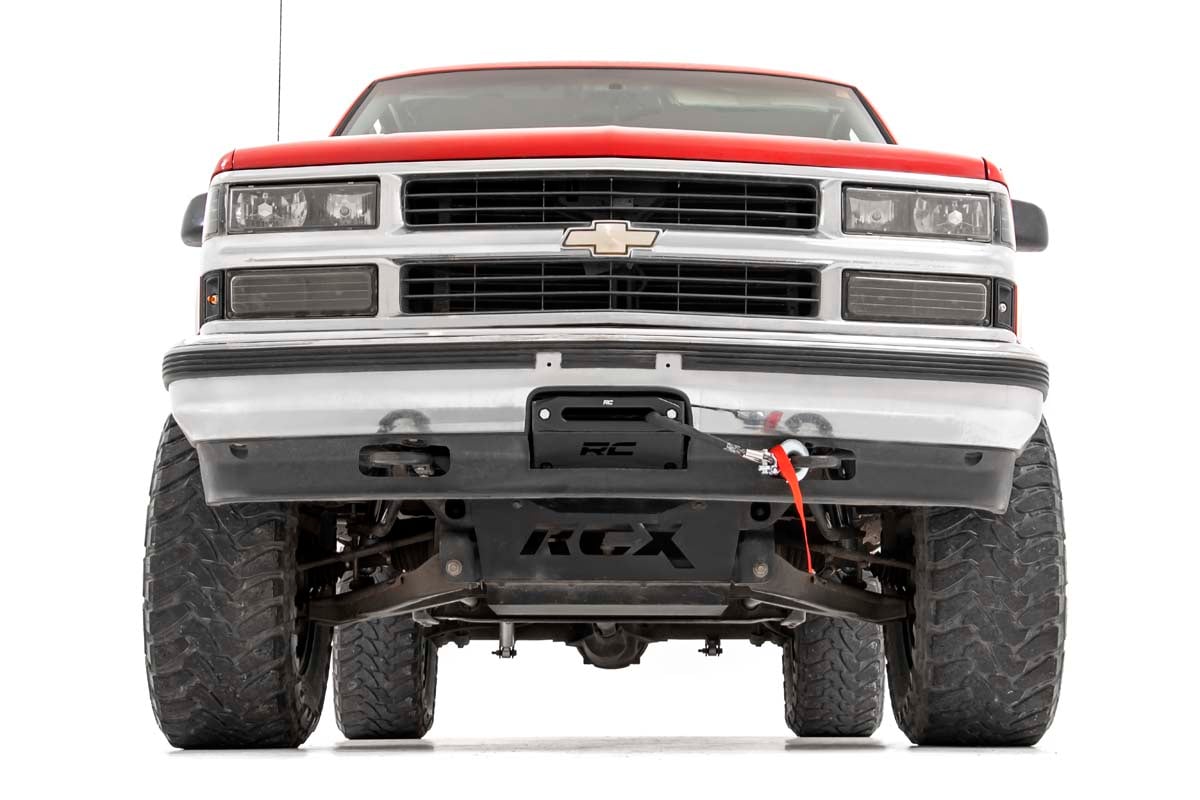 Hidden Winch Mounting Plate Chevy C1500/K1500 Truck & SUV 4WD (1988-1999) Rough Country