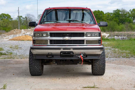 Hidden Winch Mounting Plate Chevy C1500/K1500 Truck & SUV 4WD (1988-1999) Rough Country