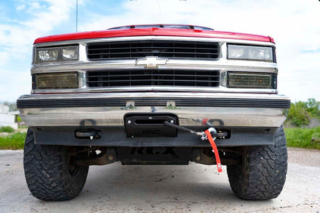 Hidden Winch Mounting Plate Chevy C1500/K1500 Truck & SUV 4WD (1988-1999) Rough Country