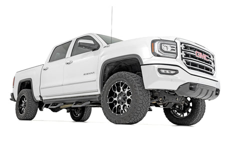 SRX2 Adj Aluminum Step Crew Cab Silverado/Sierra 1500/2500HD/3500HD (07-18 & Classic) Rough Country