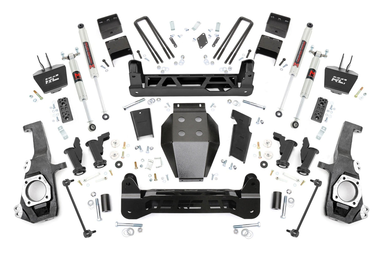 5 Inch Lift Kit Torsion Drop M1 Silverado/Sierra 2500HD/3500HD (20-26) Rough Country