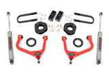 3.5 Inch Lift Kit Red Chevy Silverado 1500 2WD/4WD (2025-2026) Rough Country