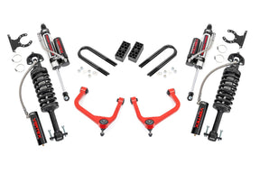 3.5 Inch Lift Kit Vertex Red Chevy Silverado 1500 2WD/4WD (2025-2026) Rough Country