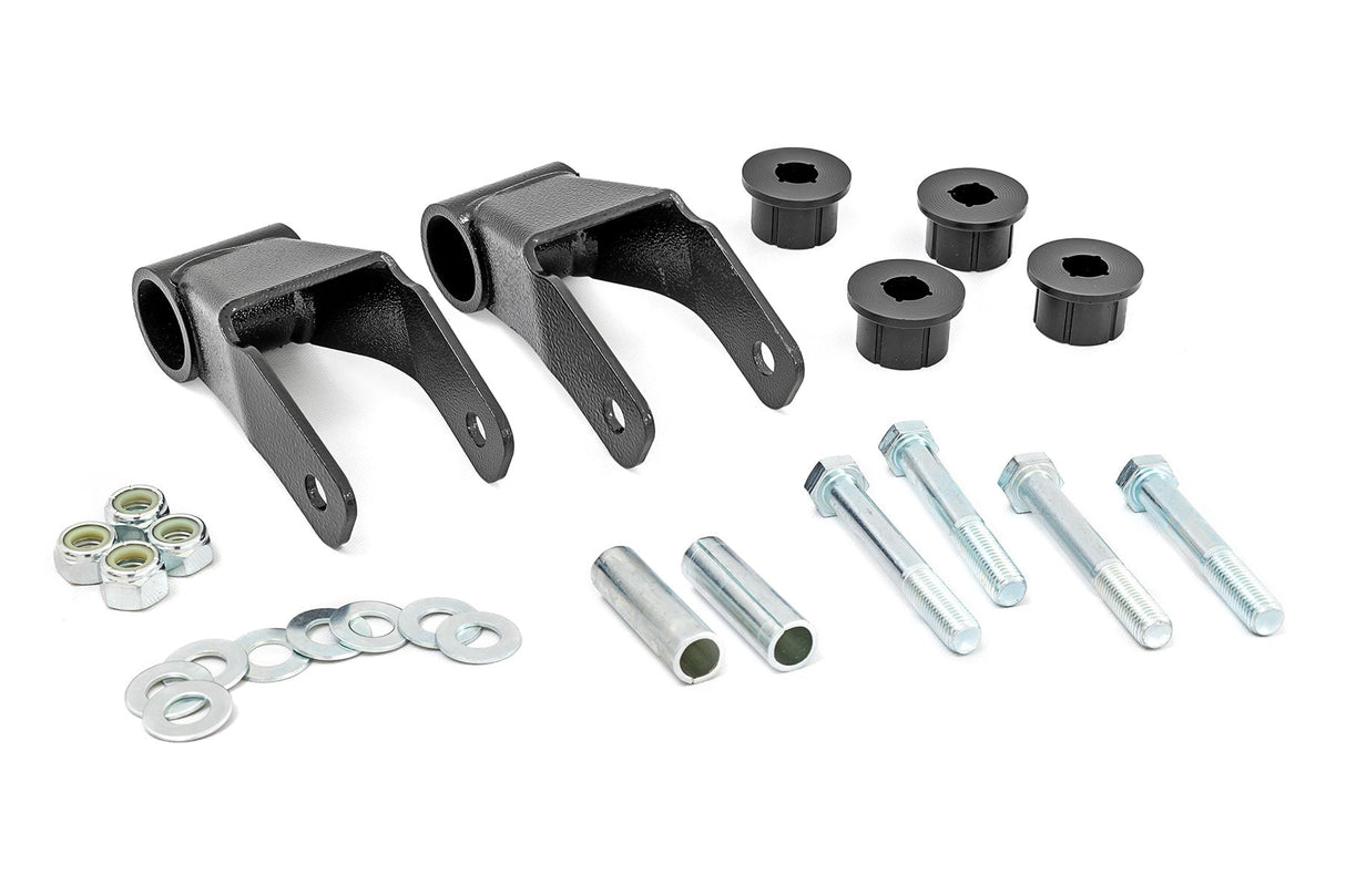 Boomerang Lift Shackles .75 Inch Jeep Cherokee XJ 2WD/4WD (1984-2001) Rough Country