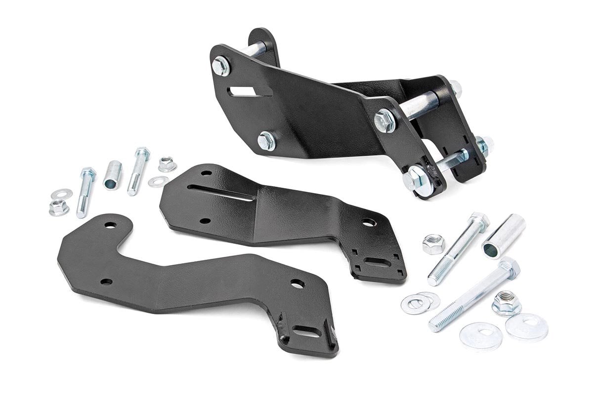 Control Arm Relocation Kit Front Jeep Wrangler JK/Wrangler Unlimited (07-18) Rough Country
