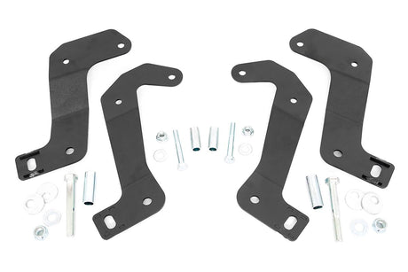 Control Arm Relocation Kit Front Jeep Gladiator JT/Wrangler JL 4WD (18-26) Rough Country