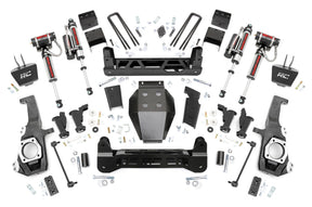 5 Inch Lift Kit Torsion Drop Vertex w/ Overloads Silverado/Sierra 2500HD/3500HD (20-26) Rough Country