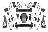 5 Inch Lift Kit Torsion Drop V2 w/ Overloads Silverado/Sierra 2500HD/3500HD (20-26) Rough Country