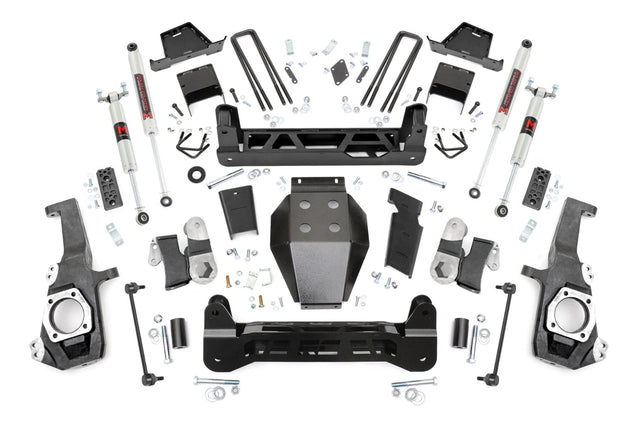 7 Inch Lift Kit NTD M1 w/ Overloads Silverado/Sierra 2500HD/3500HD (20-26) Rough Country