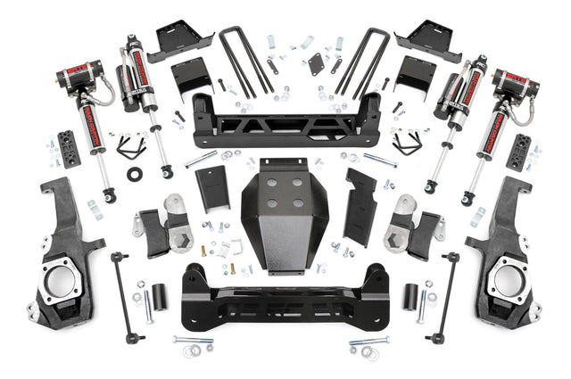 7 Inch Lift Kit NTD Vertex Shocks w/ Overloads Silverado/Sierra 2500HD/3500HD (20-26) Rough Country