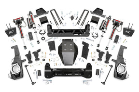 7 Inch Lift Kit Torsion Drop Vertex w/ Overloads Silverado/Sierra 2500HD/3500HD (20-26) Rough Country