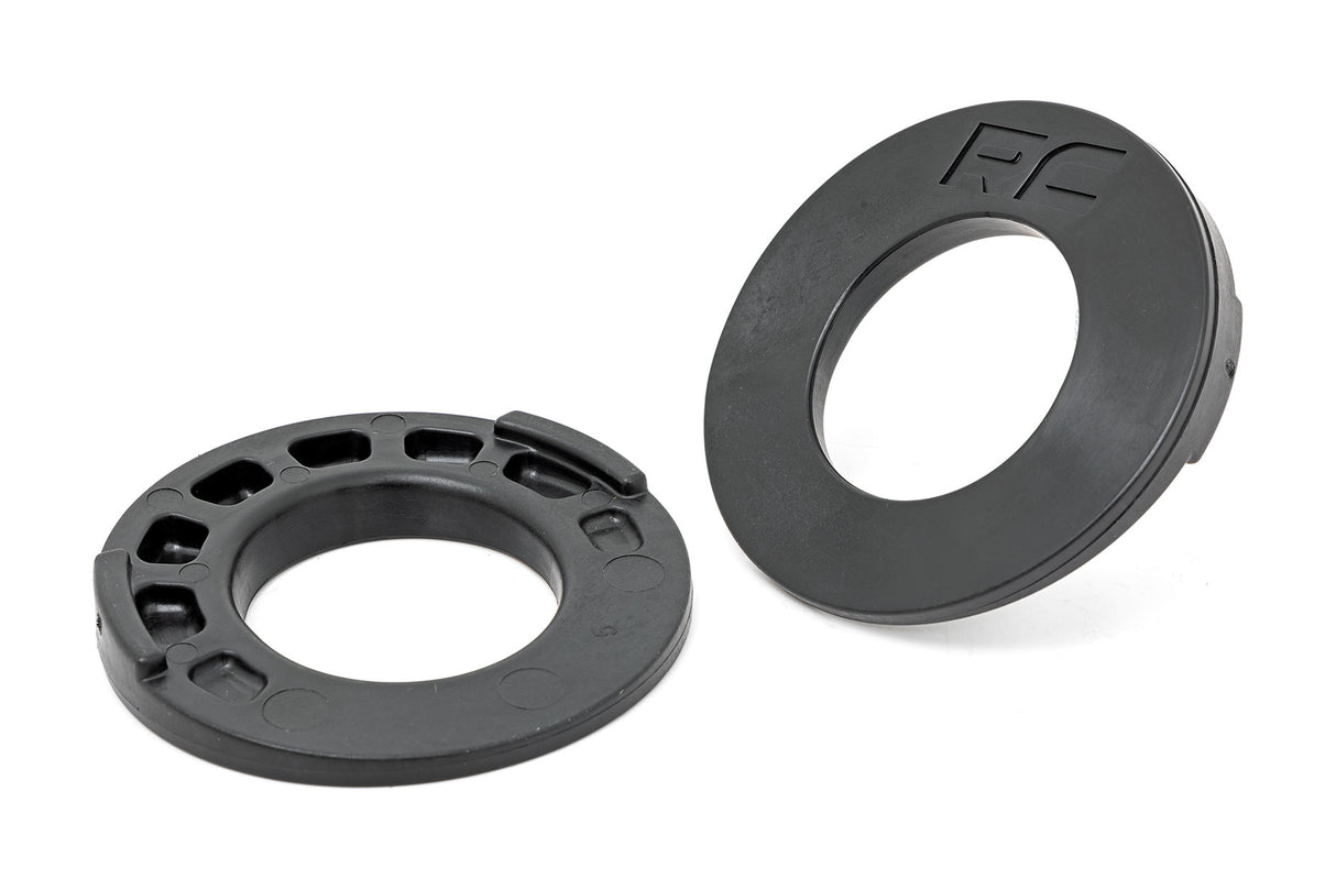 Rear Coil Spring Correction Plates Jeep Wrangler JK/Wrangler Unlimited (07-18) Rough Country