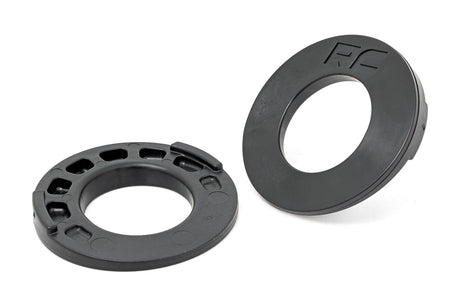 Rear Coil Spring Correction Plates Jeep Wrangler JK/Wrangler Unlimited (07-18) Rough Country