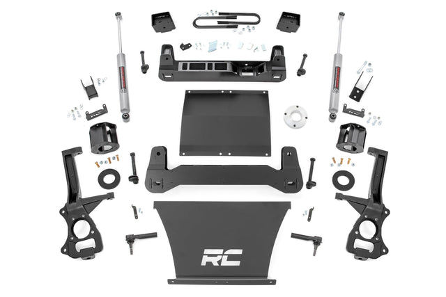 6 Inch Lift Kit Mono Leaf Rear N3 GMC Sierra 1500 2WD (2025-2026) Rough Country