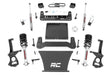 6 Inch Lift Kit Mono Leaf Rear N3 Struts Chevy Silverado 1500 2WD (25-26) Rough Country